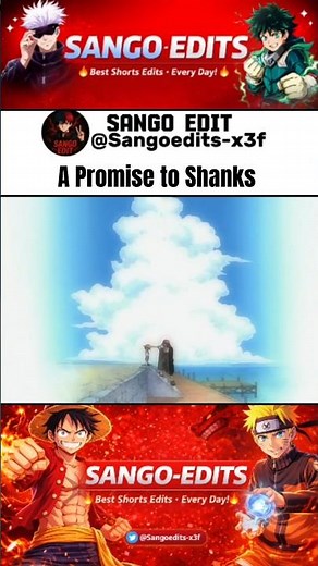The Promise of Luffy & Shanks #onepiece #luffy #zoro #anime #animemoment #shank