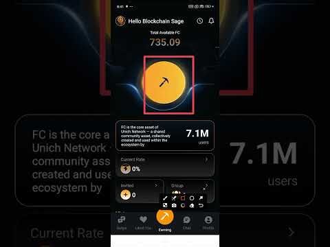 Unich dating FC mining app is finally Live - how to start