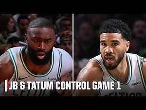 JB & JT combine for 51 PTS 🤩 Celtics DOMINATE 76ers in Game 1 🍀 | NBA on ESPN