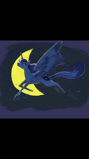 Princess Luna Speedpaint #mylittlepony #luna #speedpaint