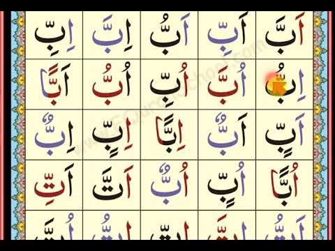 Noorani Qaida Lesson 40