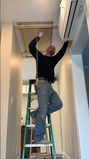 Installing Drop Down Attic Stairs