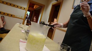It might surprise you to know that making ricotta cheese at home is cheap, easy, and only takes a few minutes. Here, one of our great interpretive staff teaches you everything you need to know so you can try this recipe at home... | Billings Farm & Museum