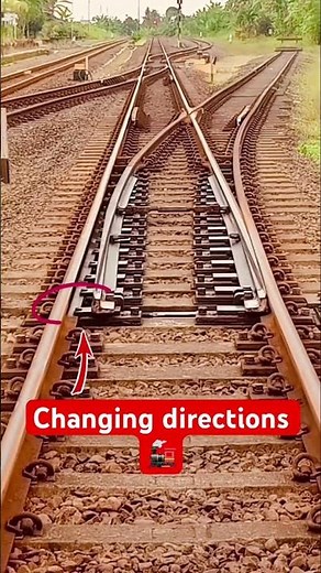 Railroad Switch #foryou#train#zug#railway#railroad#eisenbahn#ferrovia#switch#gleisbau#trending#tech
