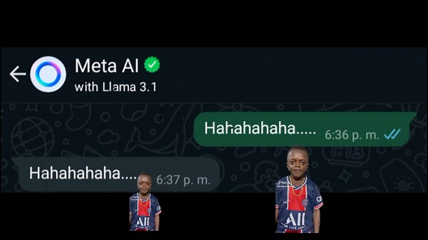 Diversión con Meta AI y Jirafa Tu Abuela