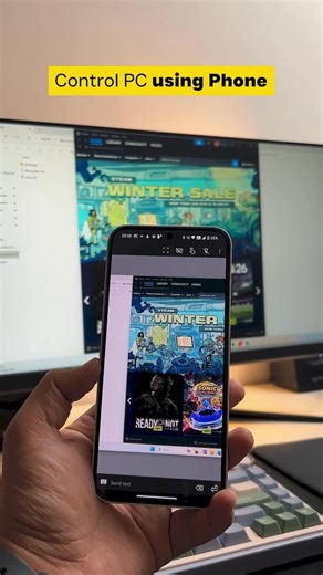 Harleen Dhuria | Deewise on Instagram: "Take control! 👊 Website: RemoteDesktop.google.com App: Chrome Remote Desktop [ Tags: PC, Smartphone, Deewise ]"