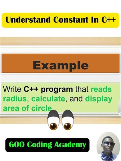 99% Get This C++ Circle Program WRONG ❌ (Use const Correctly!)