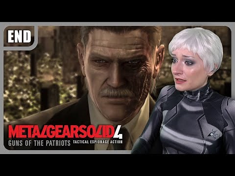 THE ENDING BROKE ME... | Metal Gear Solid 4: Guns of the Patriots - Finale | First Playthrough