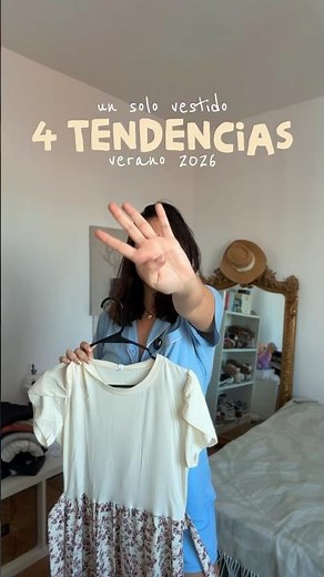 4 Summer 2026 TRENDS in a single dress
