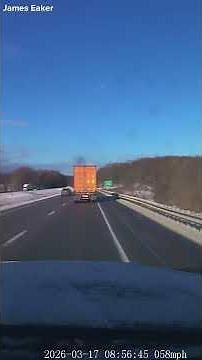 Startled trucker catches meteor shooting across sky on I-80 near the Pennsylvania/Ohio border