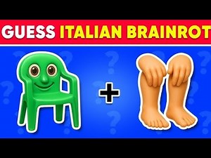 Guess the ITALIAN BRAINROT Memes by Emojis | Brainrot Quiz 🎭🤌