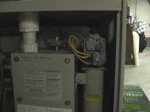 1986 lennox G14 "Pulse" furnace start-up