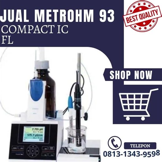Call 0813 1343 9598, Jual Metrohm 930 Compact IC Flex, di Tangerang, Bersertifikat