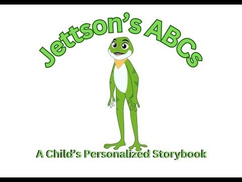 Jettson's ABC Animal Learning Storybook - Personalized kids' Video