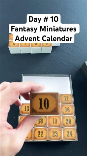 Day 10 - Fantasy Miniatures Advent Calendar | Unboxing