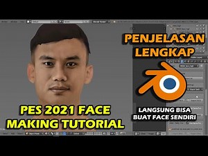 TUTORIAL MEMBUAT FACE PES 2021 LENGKAP || FACE MAKING TUTORIAL PES 2021