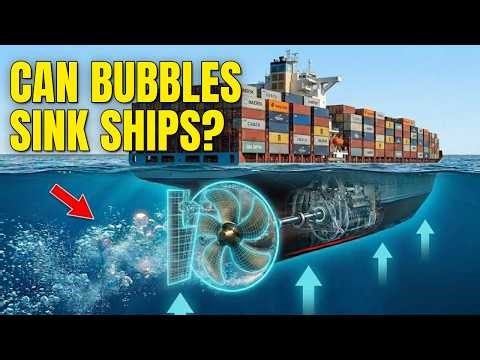 Why Tiny Bubbles Can Sink a 100,000 Ton Ship