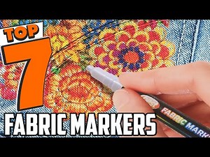 7 Best Fabric Markers for Vibrant and Long-Lasting Designs