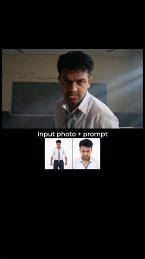 Crazy fight scene created with AI, filim making is fire #shorts #filmmakers #aivideo