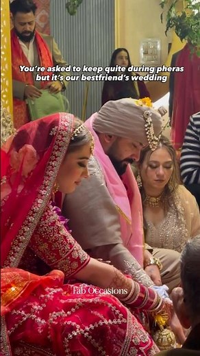 Bestfriends Teasing Bride during Pheras | Bridesmaids Fun | Wedding Fun | Friends Forever | Bestie