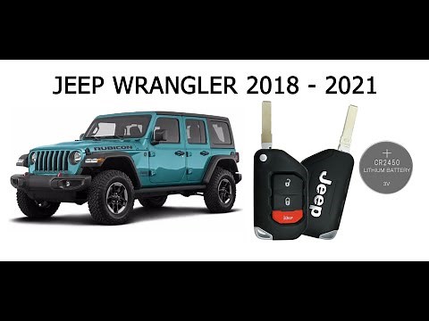 Jeep Wrangler - Como cambiar la pila/batería del control