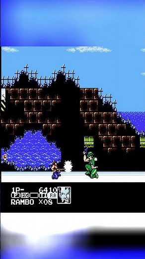 Super Contra 6 boss fight 1 #nes #contra #retrogaming