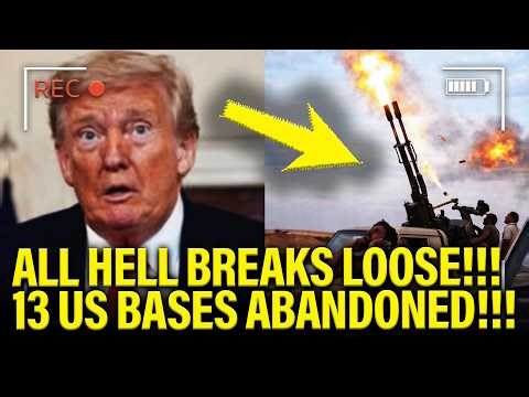 All HELL BREAKS LOOSE as Trump ABANDONS BASES in WAR!!!