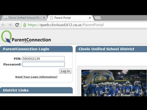 How to Log On to Parent Connect
