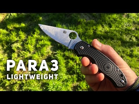 Spyderco Para 3 Lightweight Review