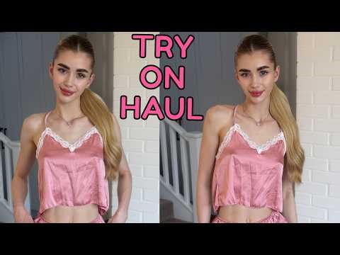 Try on haul: Cozy pajamas