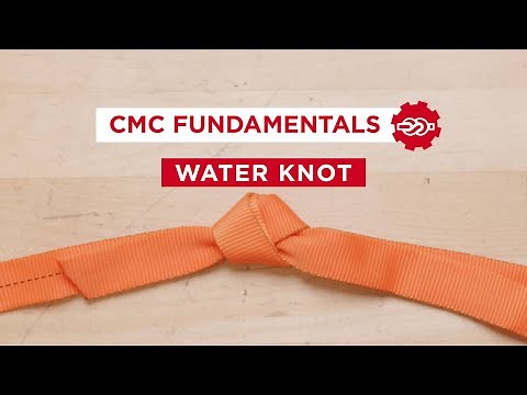 How to Tie a Water Knot | CMC Fundamentals | Learn Your Knot