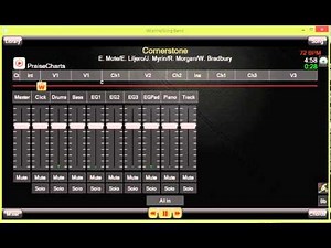 Using Praisecharts tracks in WorshipSong Band