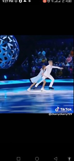 Beautiful Ice Skating Performance by Figure Skaters