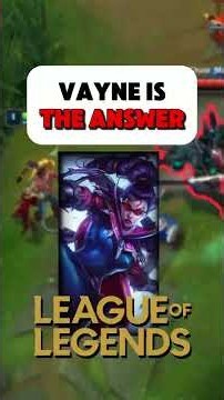 LEARNING VAYNE IN LEAGUE OF LEGENDS