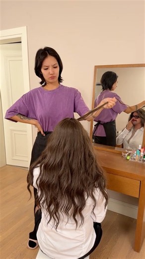 When you can’t get a Straight Part 😂💇‍♀️🤷‍♀️