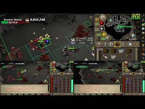 Level 3 Slayer - Full Greater Demon Task with 2 Alts + Deaggroing; Attempt 2