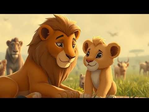 Leo Gets Scared! Leo the lion cub hears strange sounds! Animal Pals TV