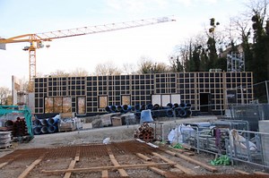 Près de Meaux, en Seine-et-Marne, le chantier de la future usine des eaux a été visité