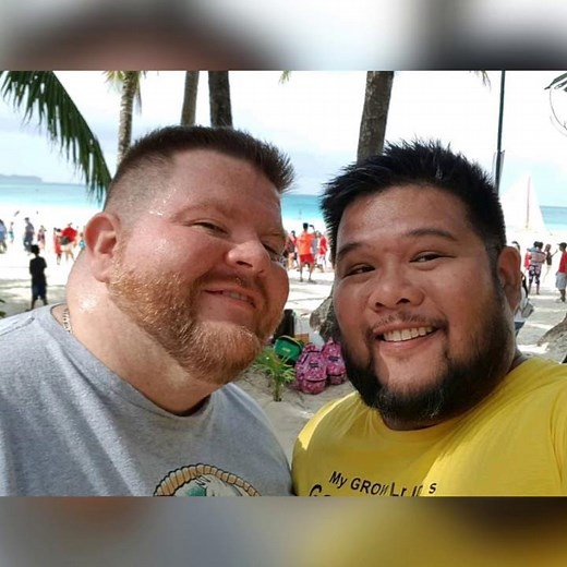 Slow motion fat guys