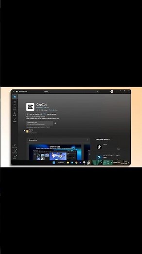 How To download Capcut for Microsoft Store