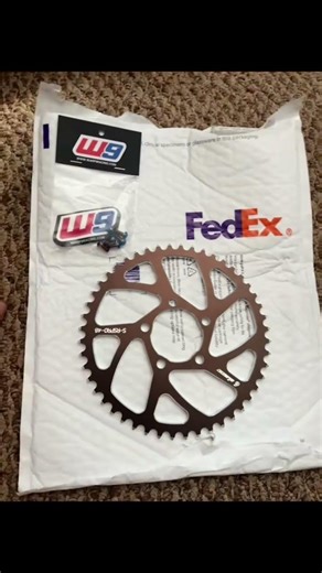 Warp 9 sprocket for the Surron Lbx #surron #lbx #warp9 #60v #emoto #fyp