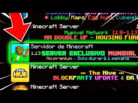 ¡HE CREADO un SERVIDOR EXCLUSIVO PARA TODOS! 💥😱 NO PREMIUM & PREMIUM - MINECRAFT SERVER