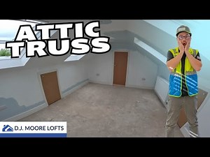 Attic Truss Loft Conversion Walkthrough!!! 2024