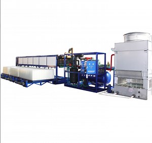 Commercial Industrial Ice Block Direct Cooling Making Machine 3 Tons to 12 Tons Provided Automatic
