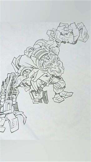Devastator coloring 🔥 Massive power on screen!