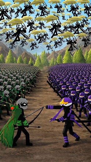 New Princess Shade vs General Archis | Stick War Legacy #stickwar3 #short