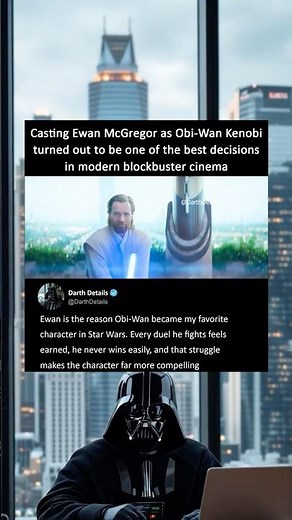 Ewan McGregor Perfectly Cast as Obi-Wan #starwars