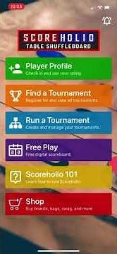 Scoreholio - Interactive Tournament Scorebaord (ios/Android)