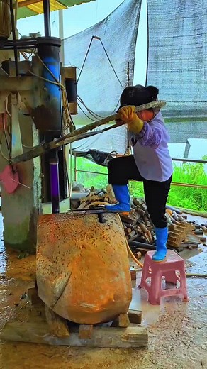 Unique Rock Painting Ideas: Funny Table Rock Ornament Gift