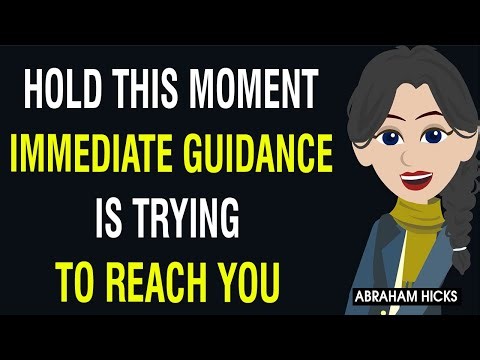 Hold This Moment — Immediate Guidance Is Trying to Reach You🔔🌠 Abraham Hicks 2025